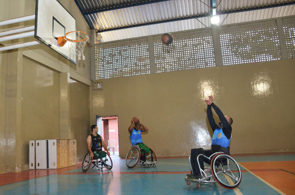 Time de basquete de Aparecida de Goiânia vai disputar campeonato brasileiro de basquete em cadeira de rodas
