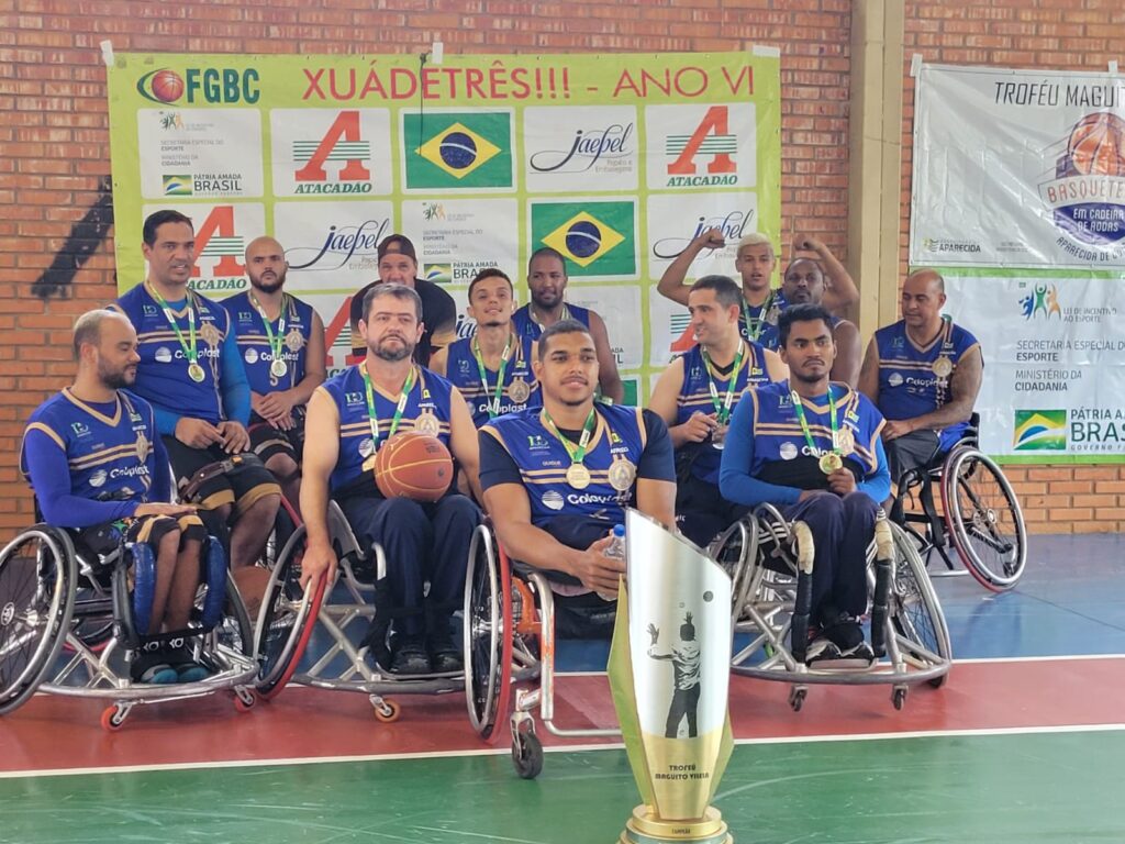 Aparecida de Goiânia basquete em cadeira de rodas 