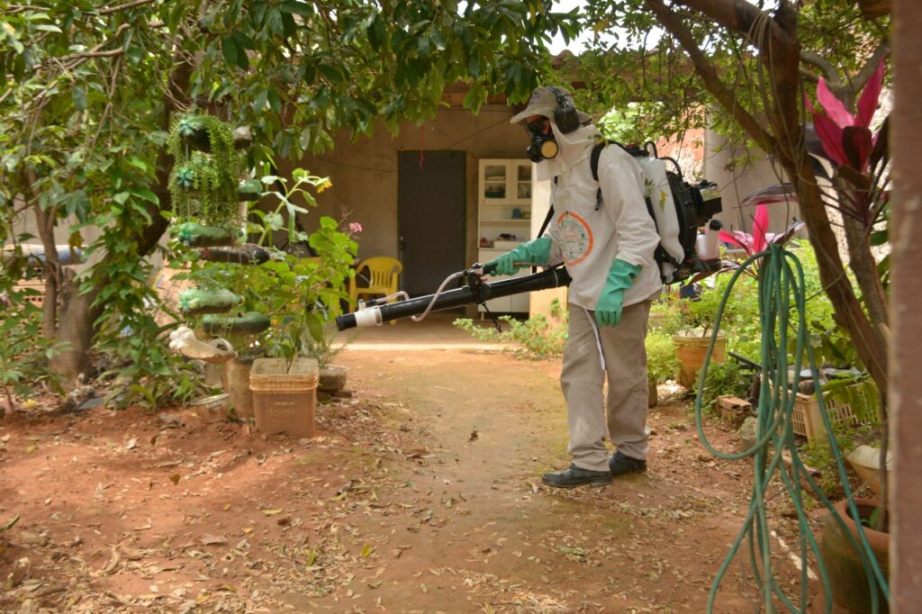 Em Aparecida de Goiânia cerca de 80% dos focos do mosquito Aedes aegypti estão concentrados nas residências
