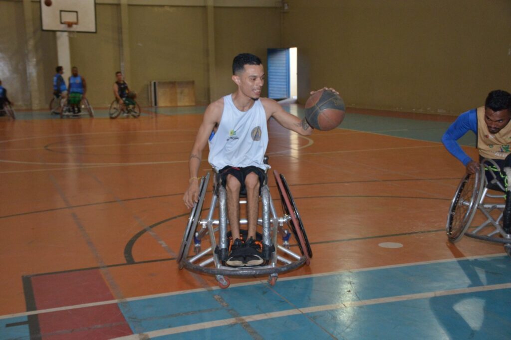 Aparecida de Goiânia basquete em cadeira de rodas