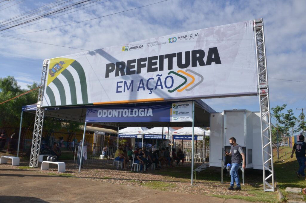 Aparecida de Goiânia oferece vários atendimentos gratuitos no Prefeitura em Ação