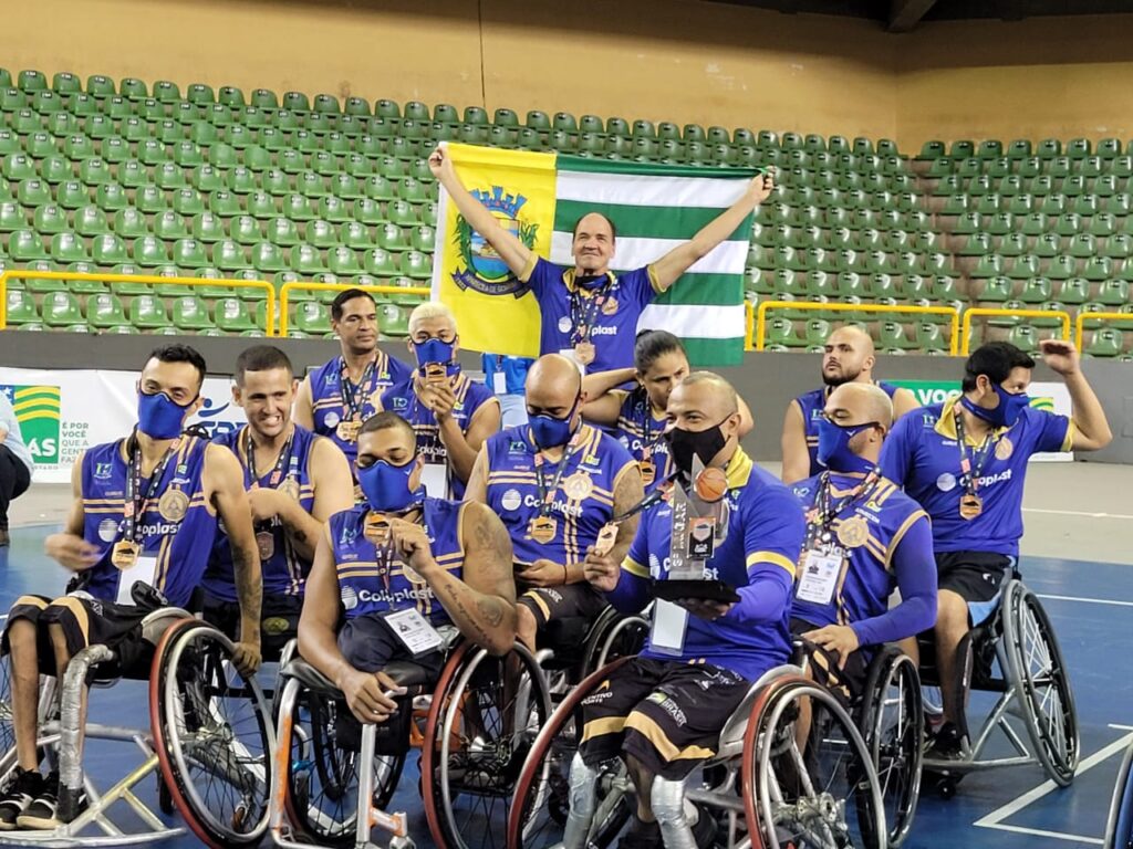 Aparecida de Goiânia basquete em cadeira de rodas