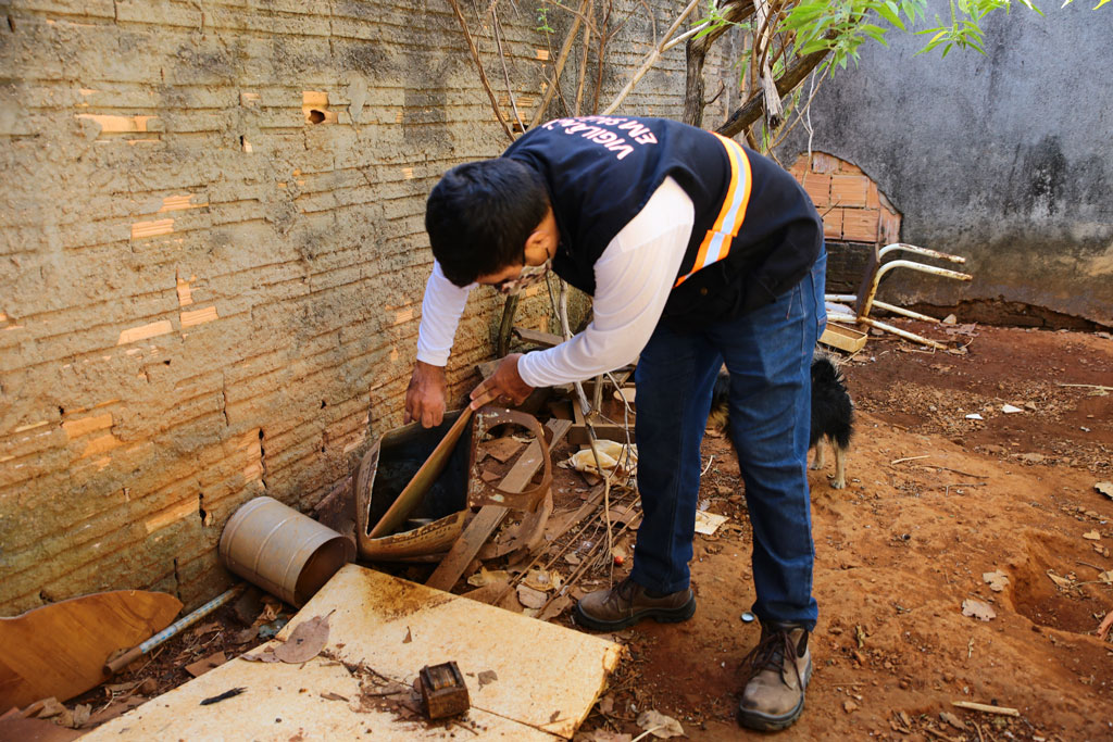 Semanão contra o aedes em Aparecida de Goiânia tem força-tarefa para recolhimento de pneus 