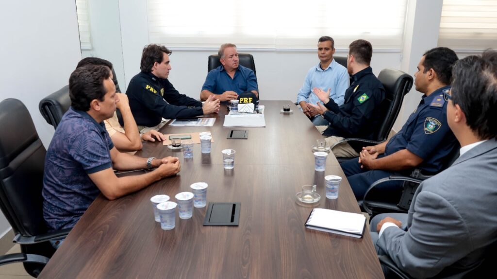 Aparecida de Goiânia reunião com a PRF