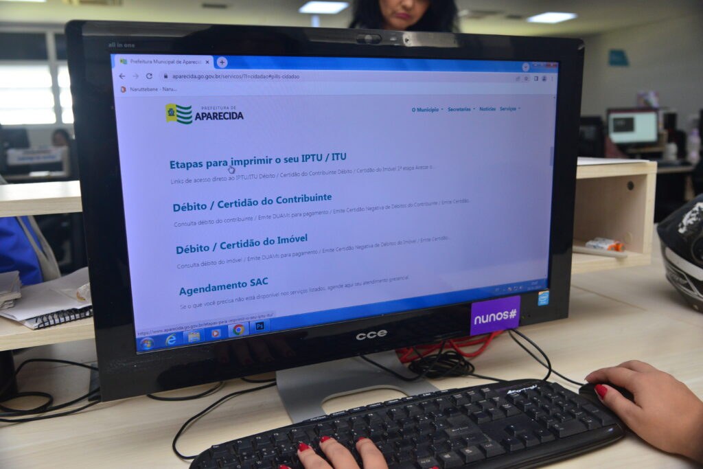 Prefeitura Municipal de Aparecida de Goiânia Contribuinte