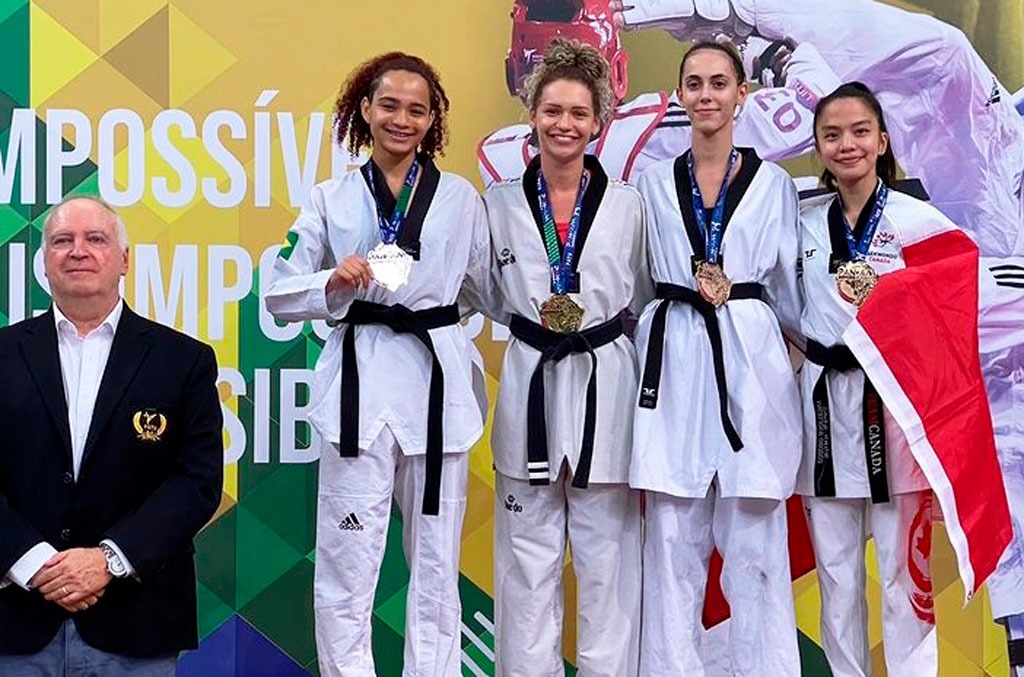 Atleta de Aparecida de Goiânia vence competição internacional de taekwondo , no Rio de Janeiro
